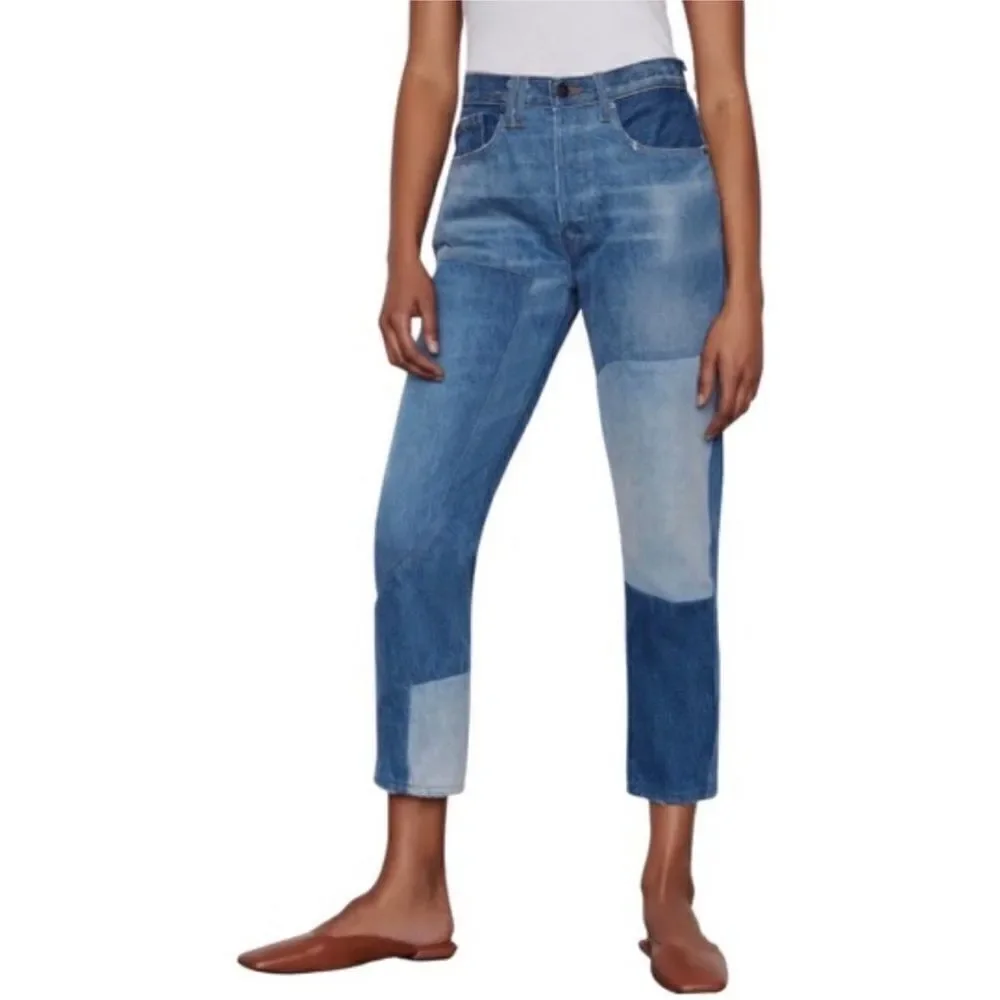Frame Le Original Landa Mix Patchwork Jeans| Size 28 - Picture 1 of 9